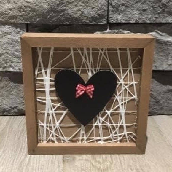 Valentine's Day Box Frame Be Mine Say Yes Cutie Pie - Picture 2 of 2